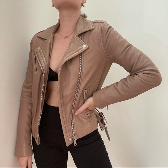 Amaryllis Women's Lambskin Leather Jacket - Picture 2 of 10